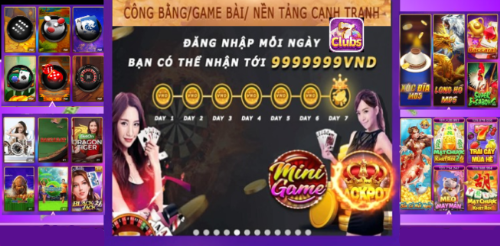 Thành viên 7CLUBS đăng nhập nhận tiền cược miễn phí mỗi ngày và thưởng Jackpot hấp dẫn