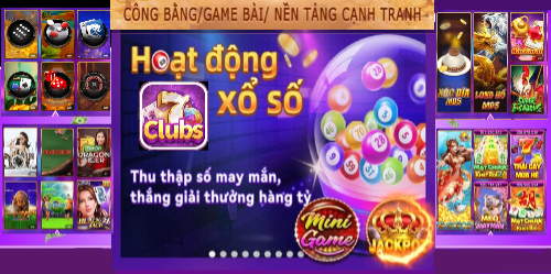 Người chơi 7CLUBS tham gia xổ số, thu thập vé số và nhận thưởng Jackpot hàng tuần